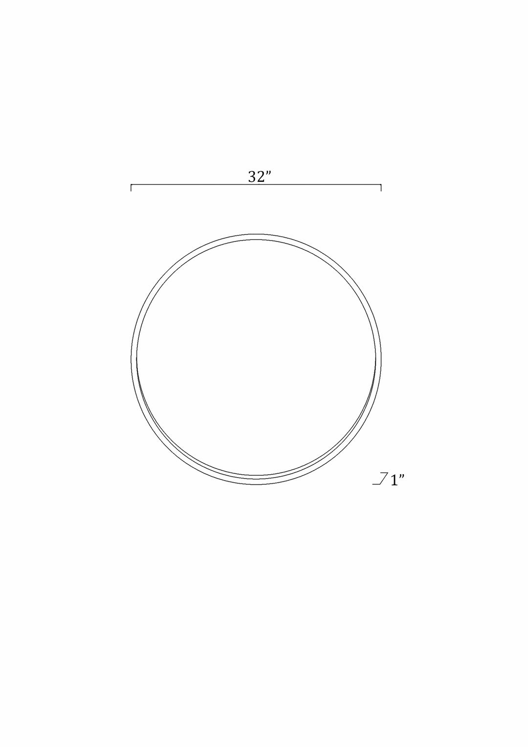 Guindarohan Gold Frame Round Mirror