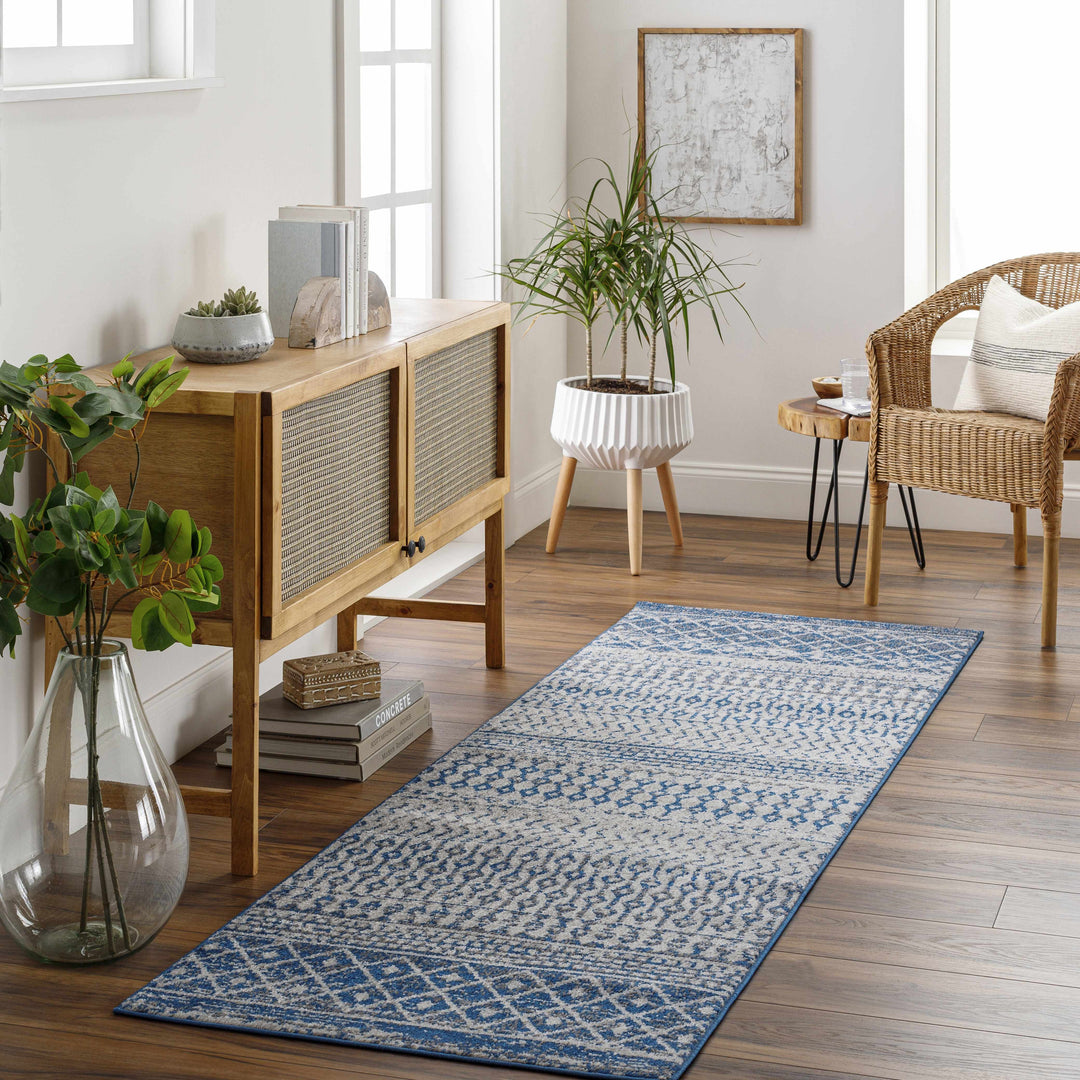 Constantin Blue Area Rug