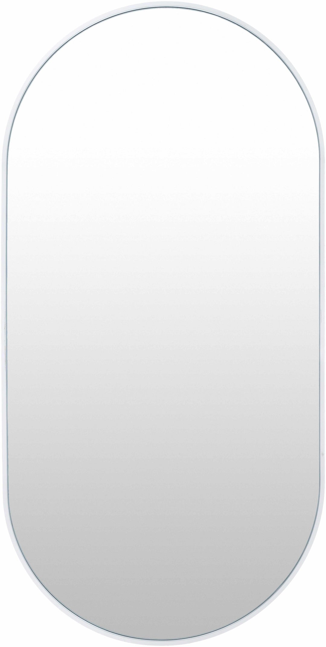 Hagenburg White Iron Frame Mirror