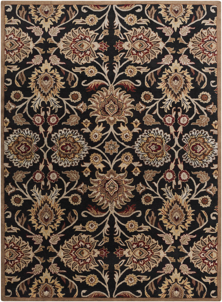Conesus 1053 Hand Tufted Black Wool Rug