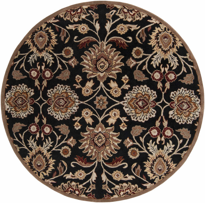 Conesus 1053 Hand Tufted Black Wool Rug