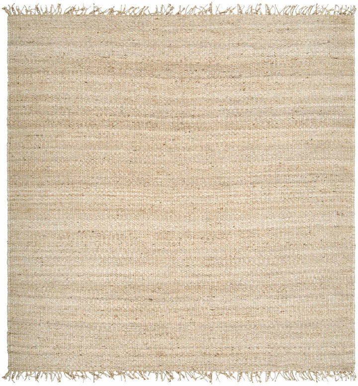 Beige woven rug with a textured pattern on a white background

Iantha Jute Rug