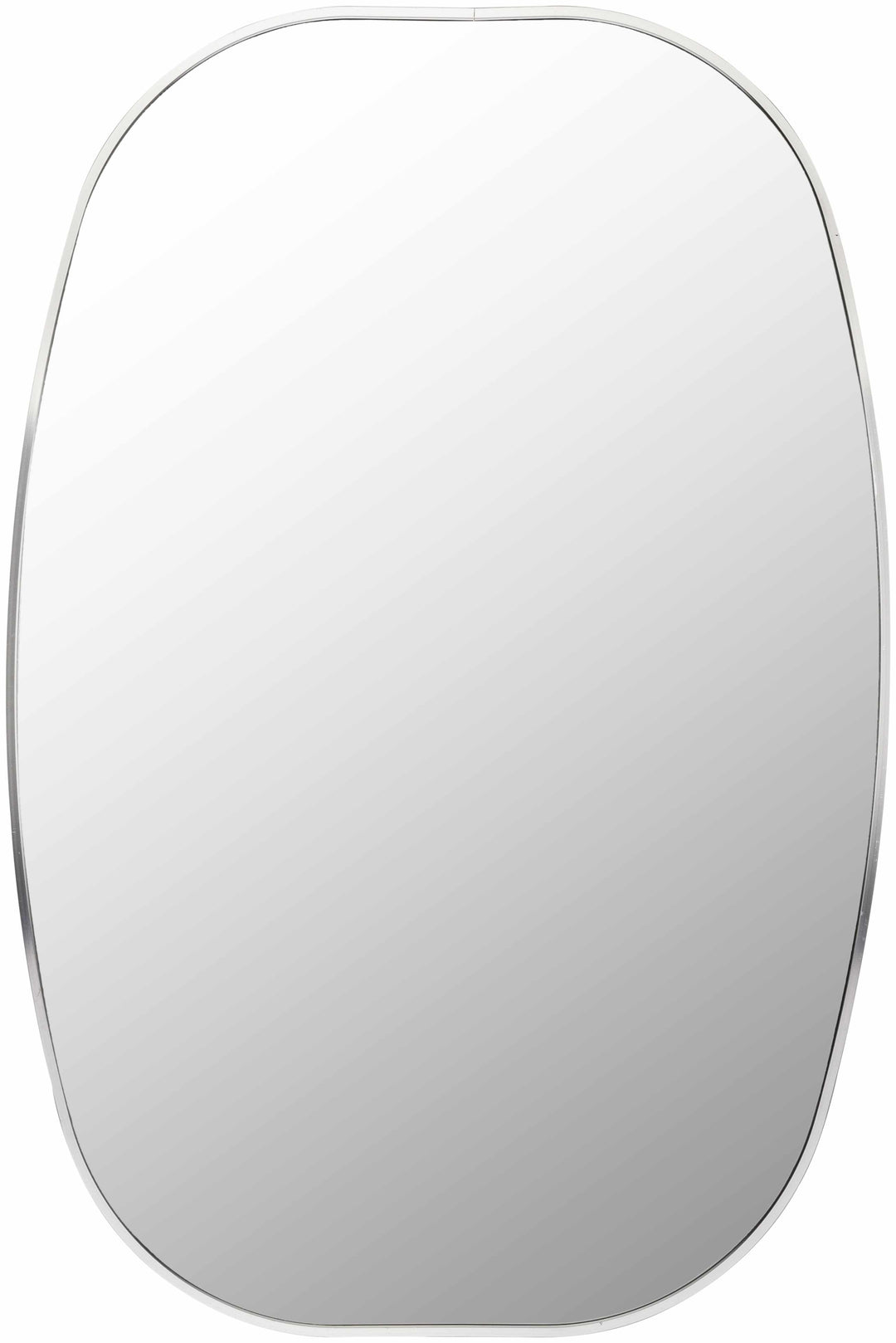 Kopparberg Metallic Silver Gold Frame Round Mirror