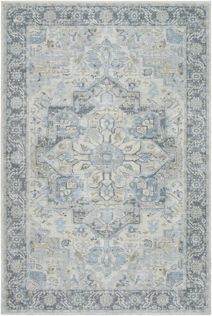 Akshay Light Gray Thick Luxe Area Rug