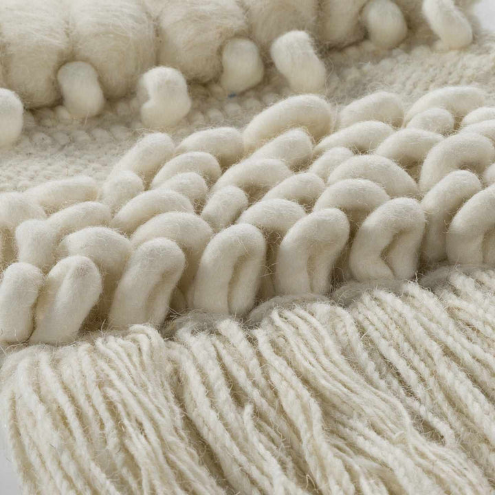 Riverwatch Ivory Woven Patterned Wall Hanging