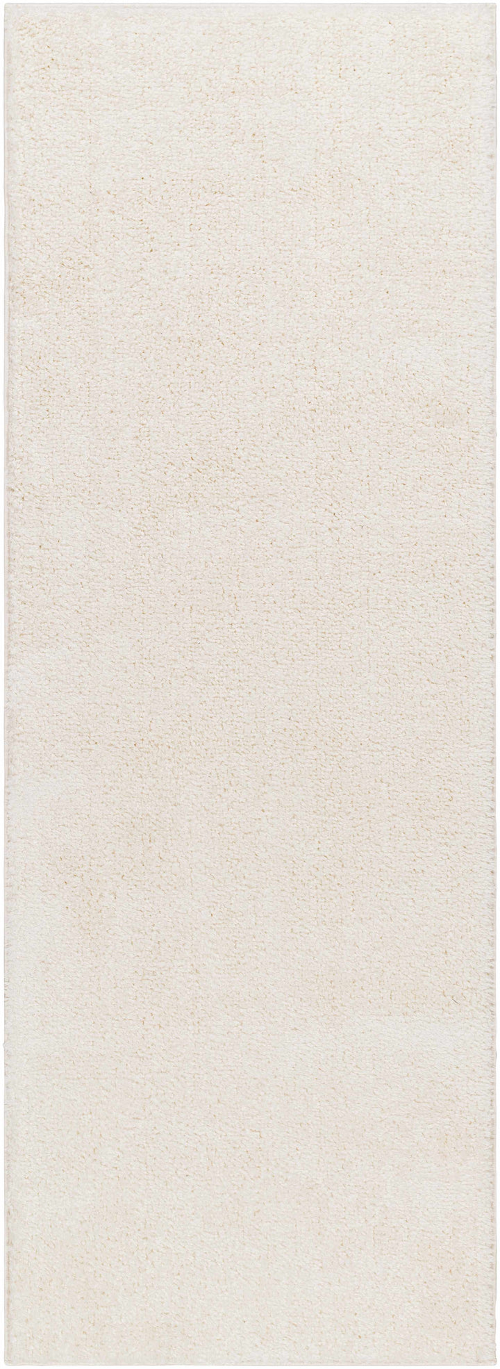 Judy White Washable Area Rug