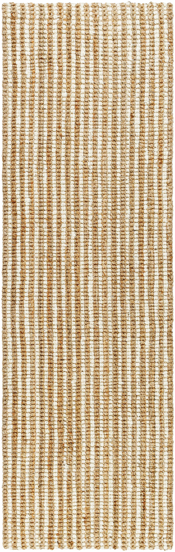 Ambel Tan&Brown Jute Rug