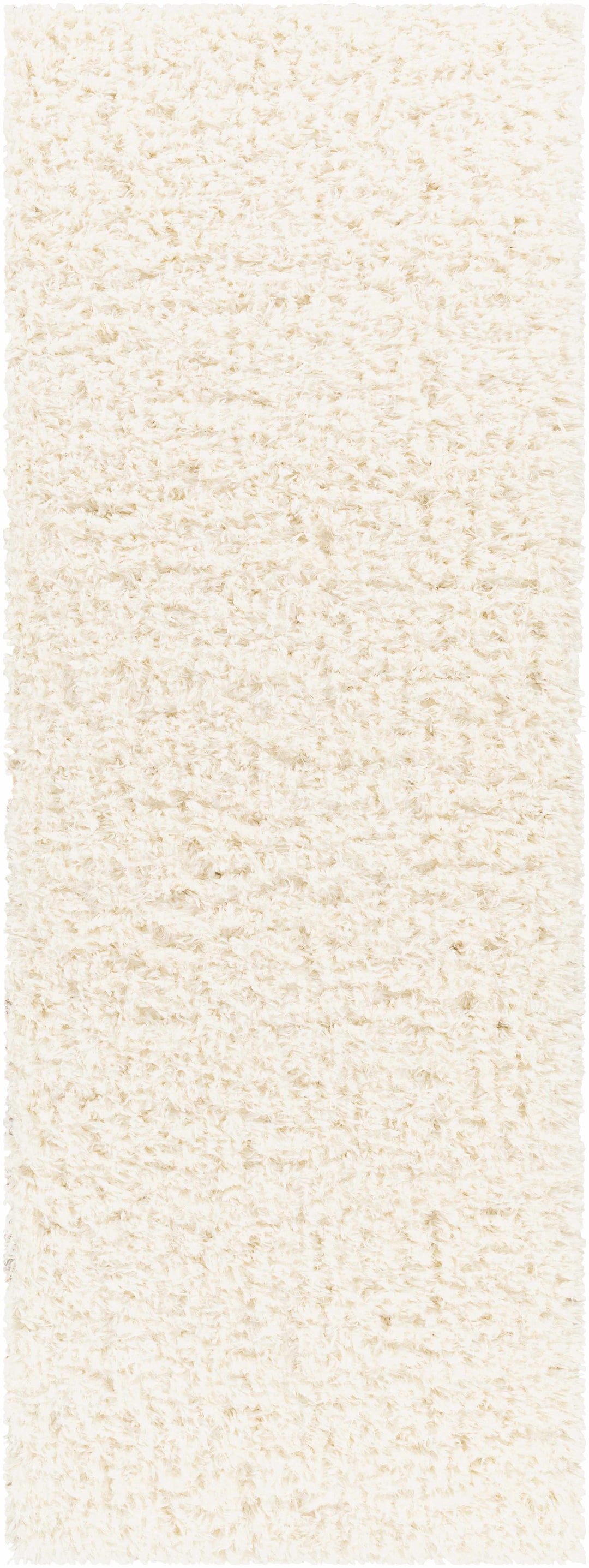 Siari Solid Cream Plush Rug