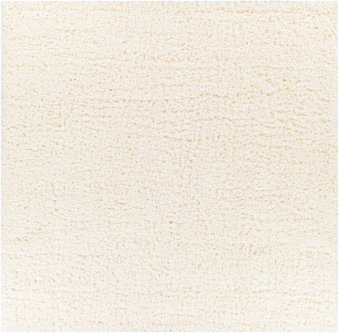 Siari Solid Cream Plush Rug