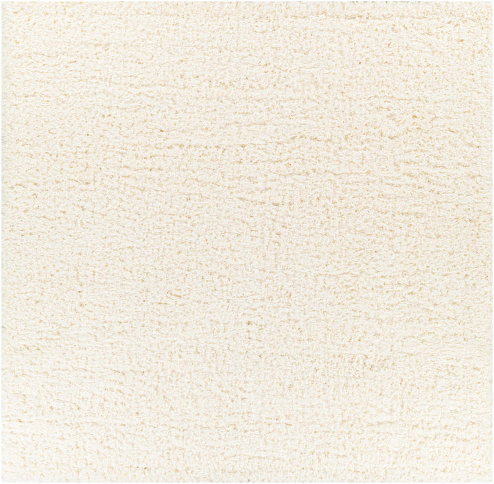 Siari Solid Cream Plush Rug