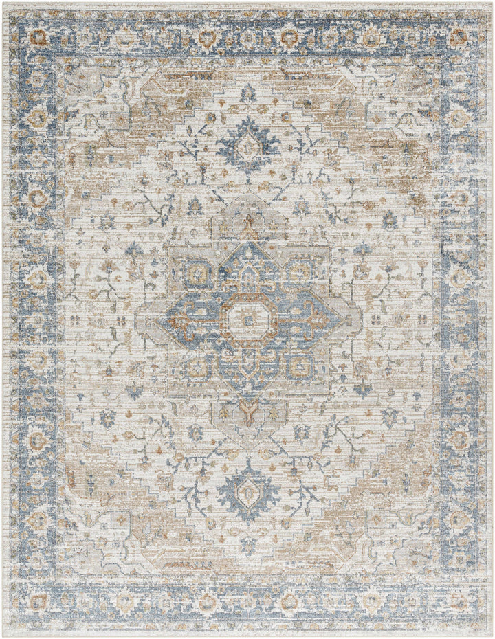 Ezri Flat Pile Washable Rug