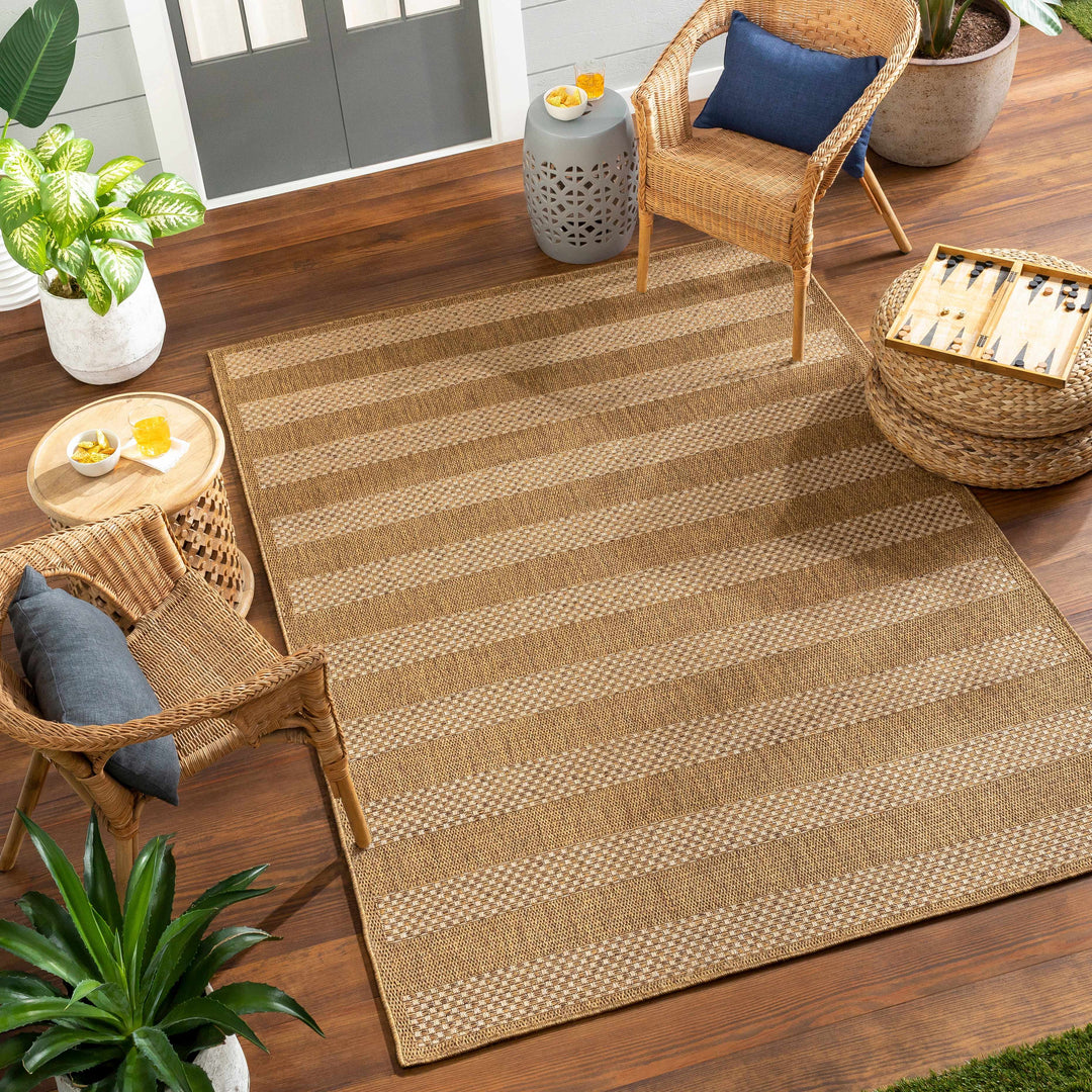 Hiero Flatweave Faux Jute Rug