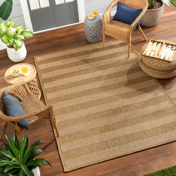 Hiero Flatweave Faux Jute Rug