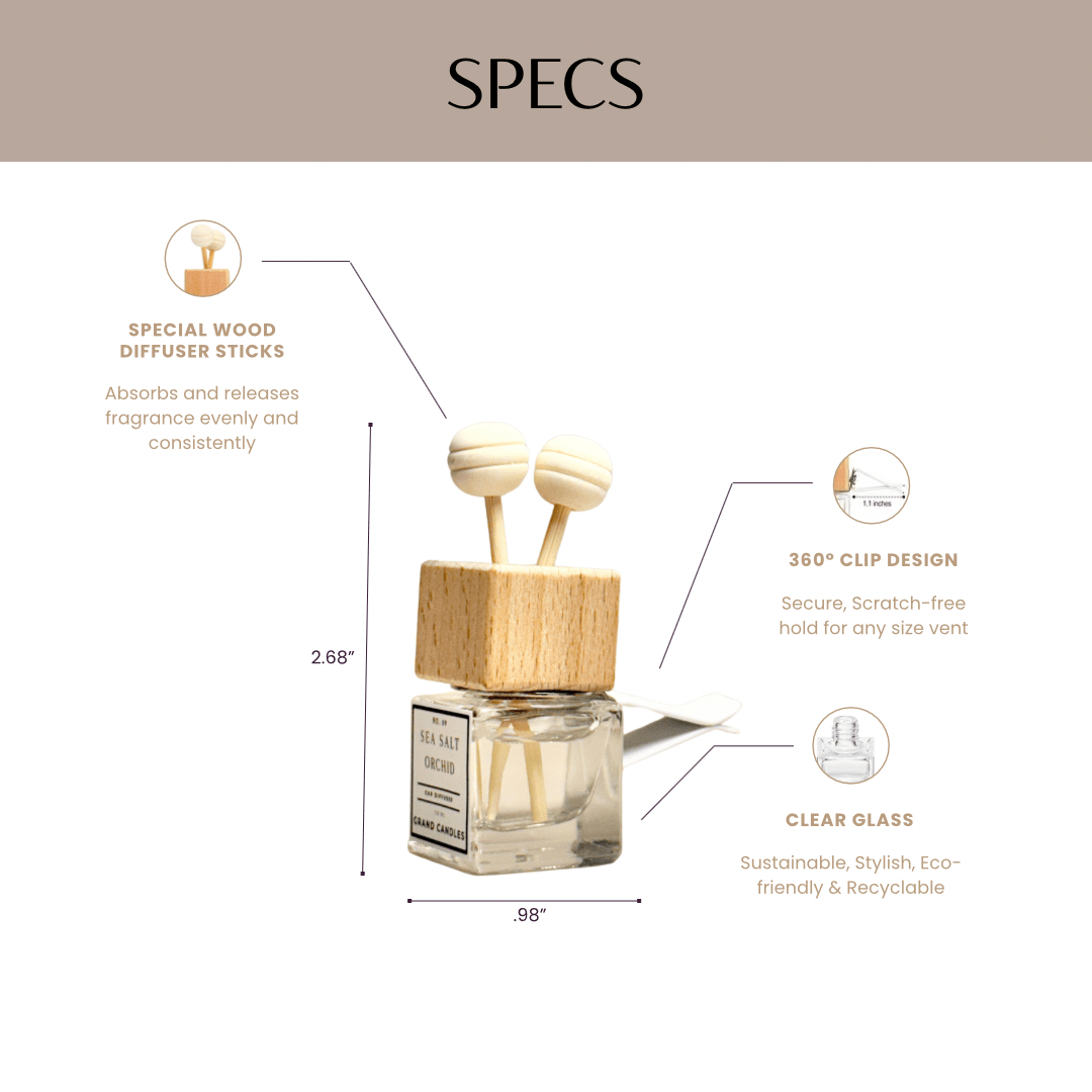 White Cashmere Car Diffuser