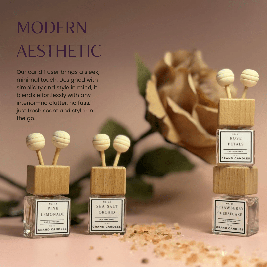 Sea Salt Orchid Car Diffuser