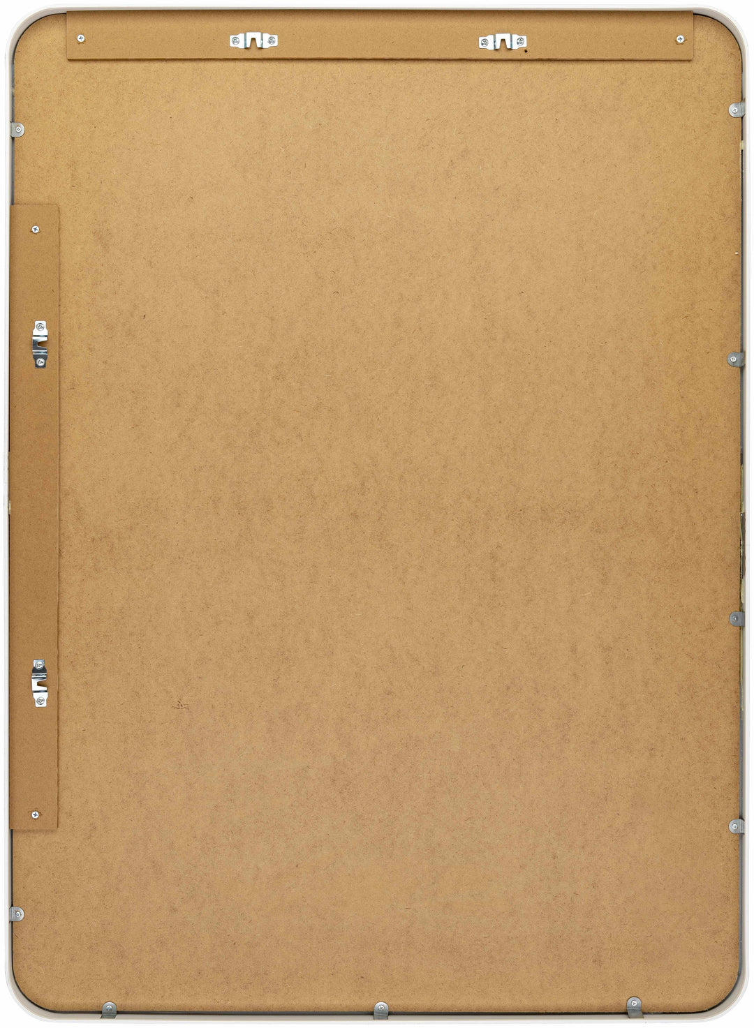 Sustinente White Carved Mirror