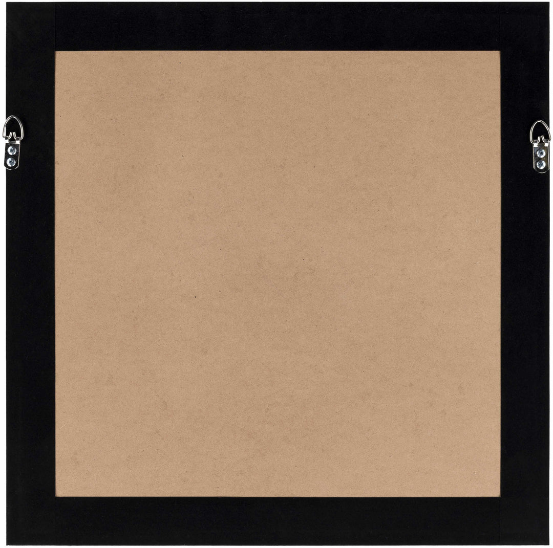 Tanza Black Textured Floral Wall Art