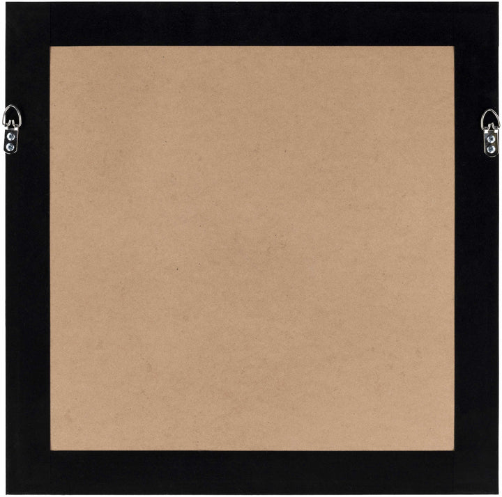 Tanza Black Textured Floral Wall Art