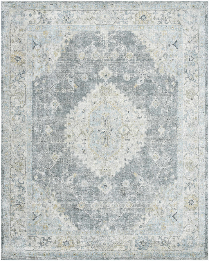 Decorative rug with a central medallion design on a light gray background

Tyche Tan Thick Luxe Area Rug