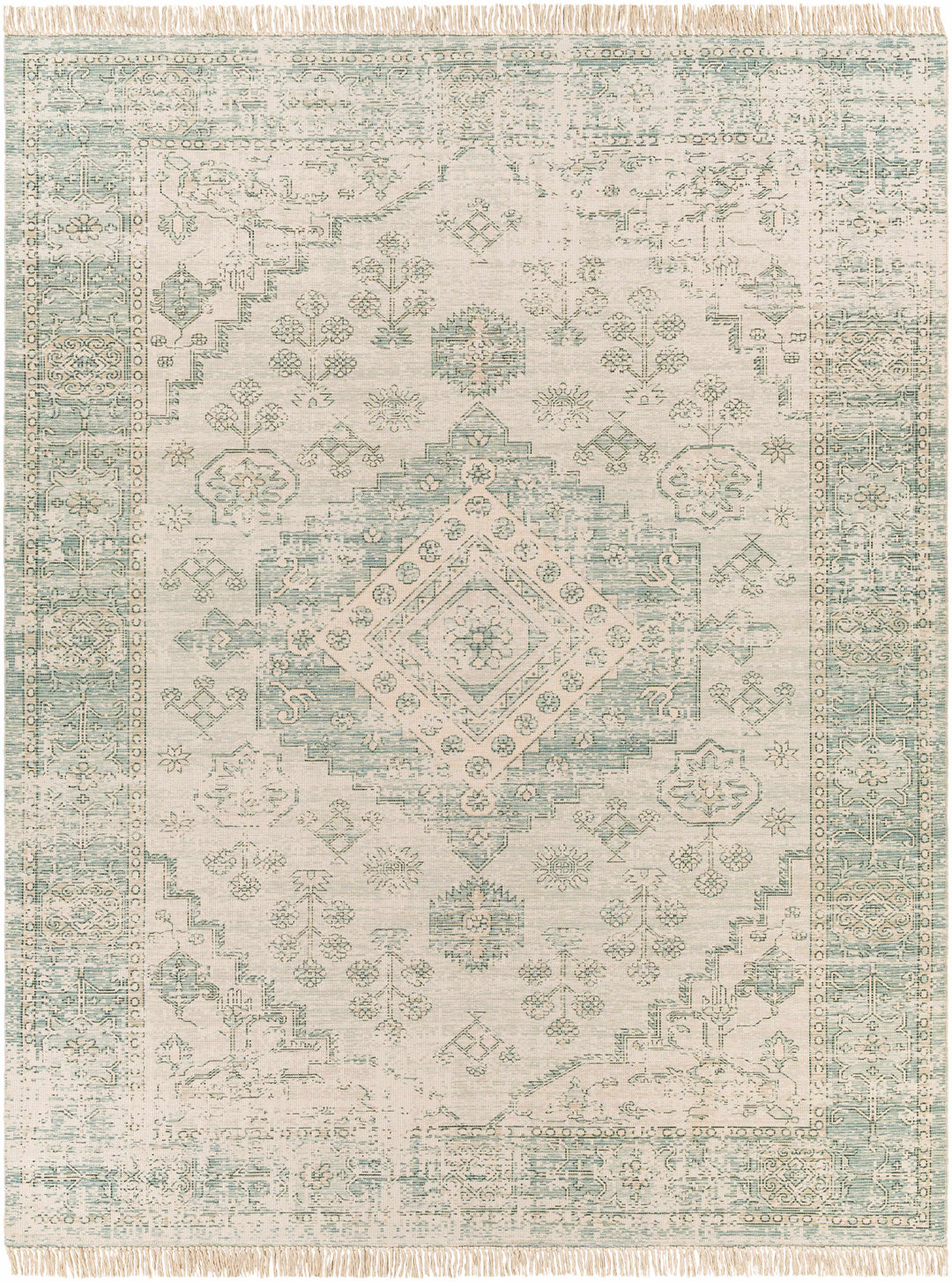 Undy Handmade Cotton-blend Rug