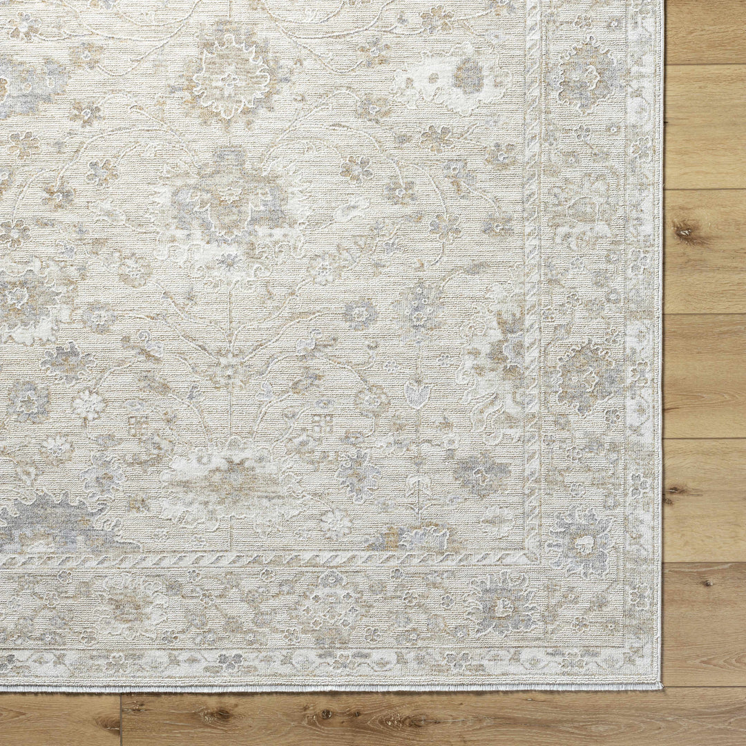 Patterned rug on a wooden floor

Vaman Luxe Rug