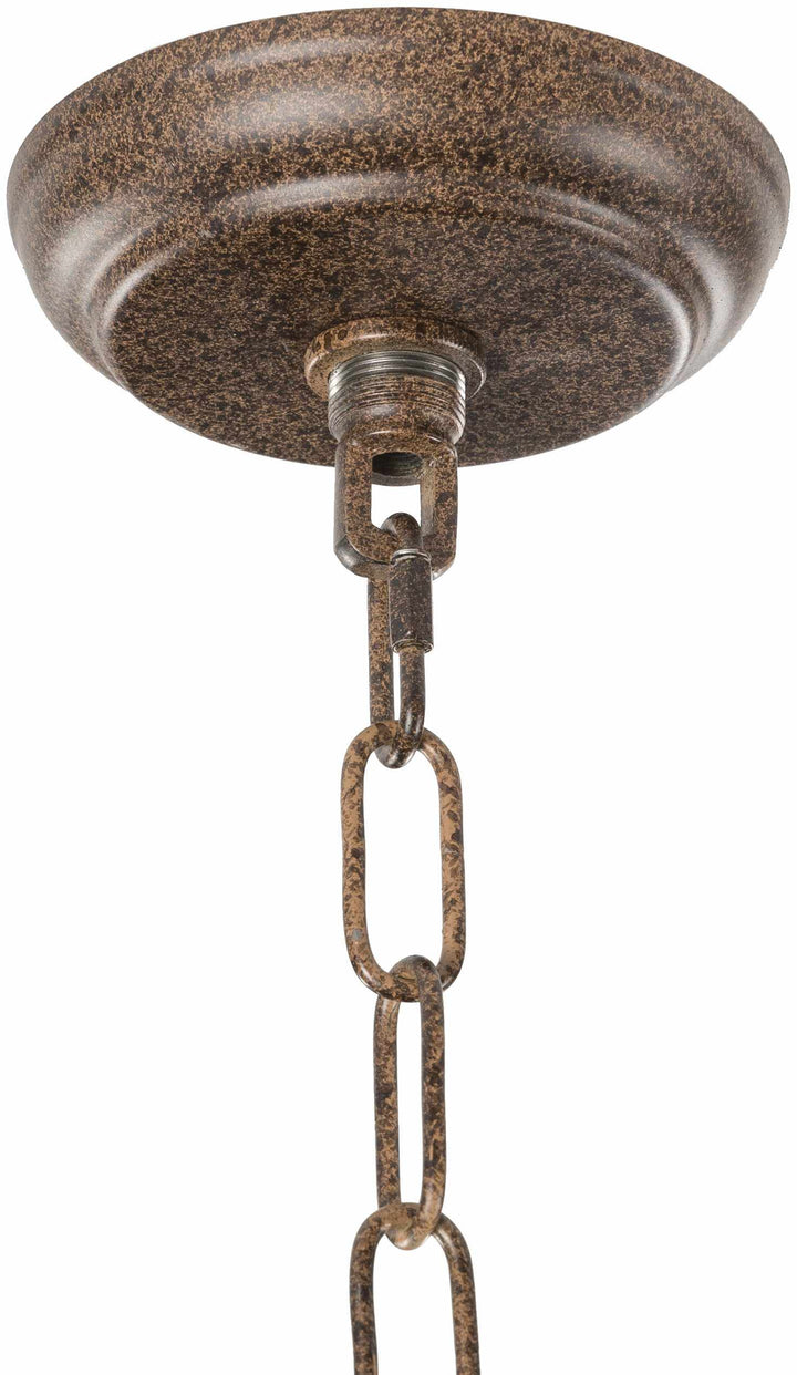 Metal ceiling rose with chain on a white background

Waldoboro Ceiling Light