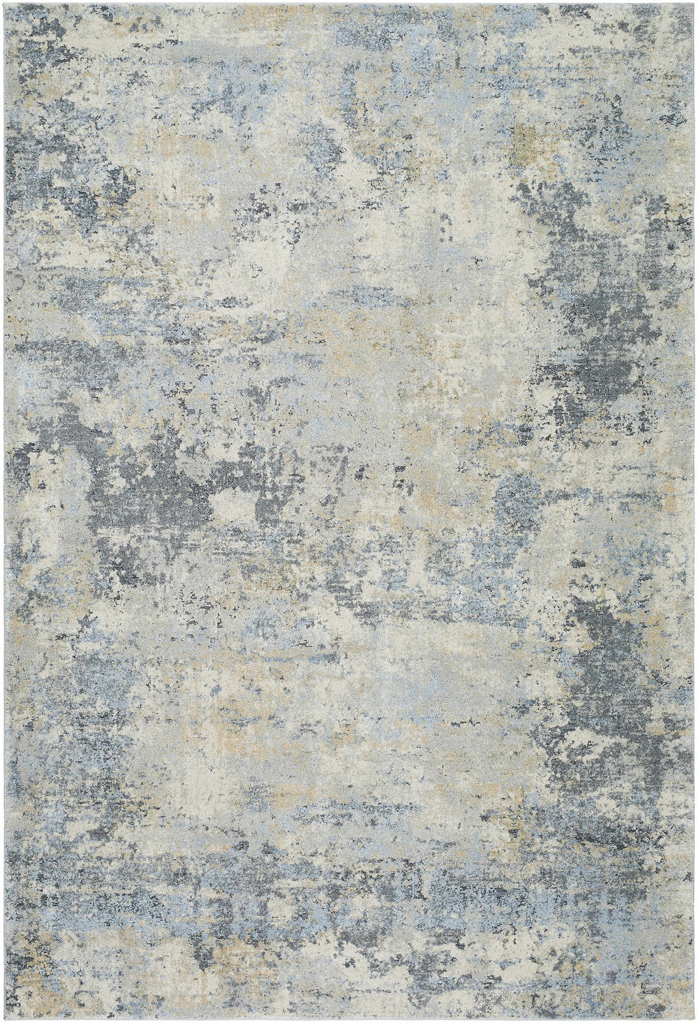Abstract patterned rug with blue and beige colors

Adamma Thick Luxe Rug
