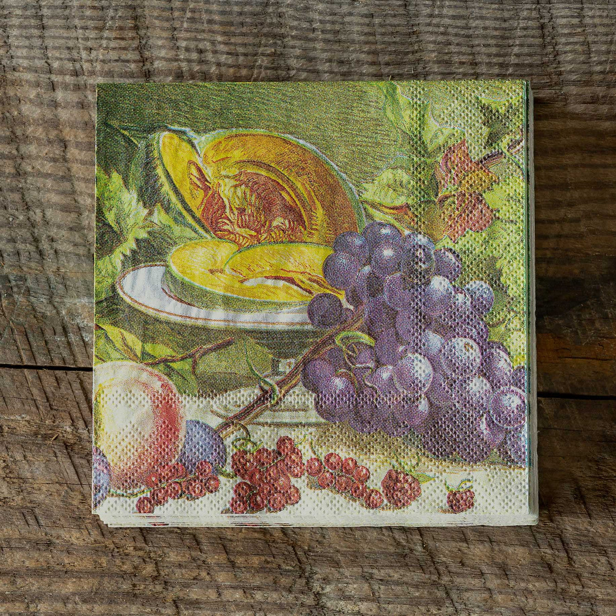 Still Life Fruit Paper Beverage Napkins
