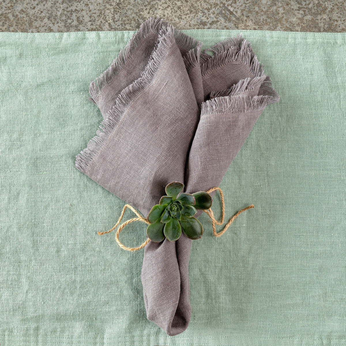 Soft Linen Napkin, Taupe