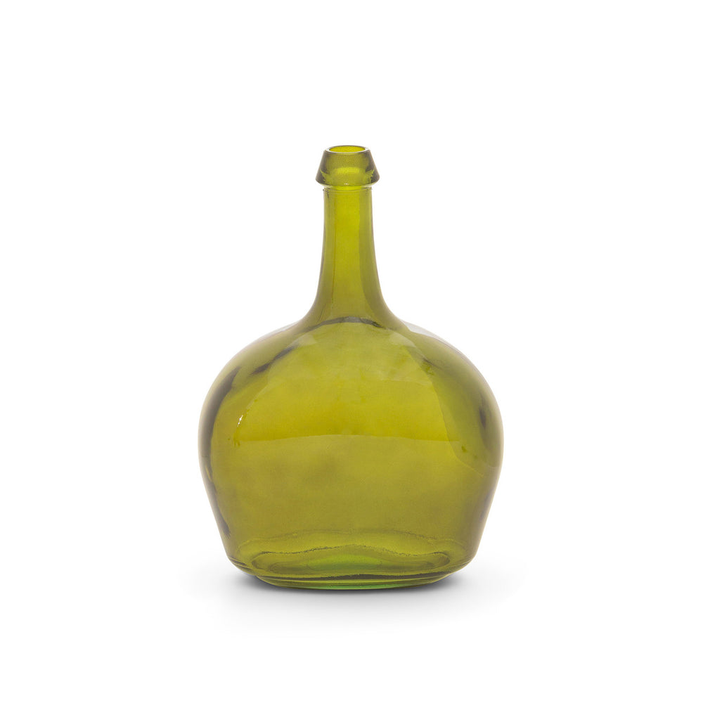 Olive Bottle Vase, Medium