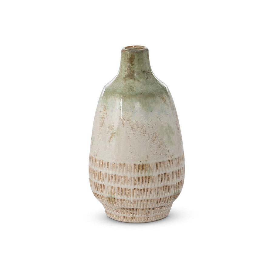 Fresno Ceramic Glazed Vase, Small