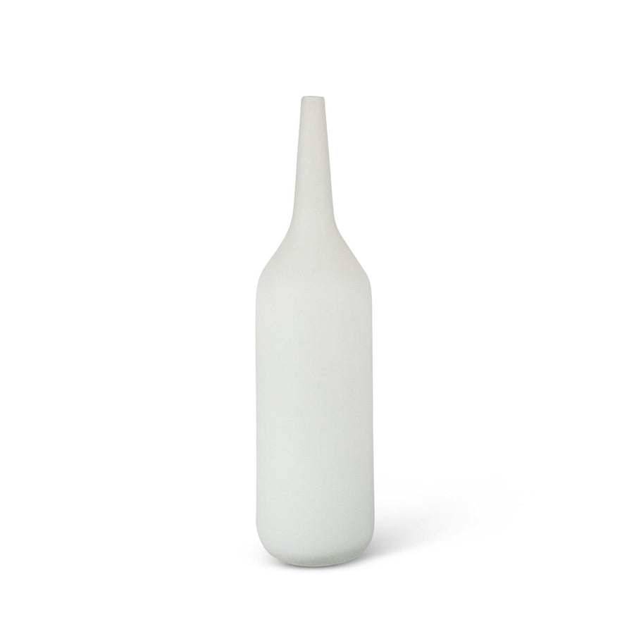 Opaque Glass Vase, 21"