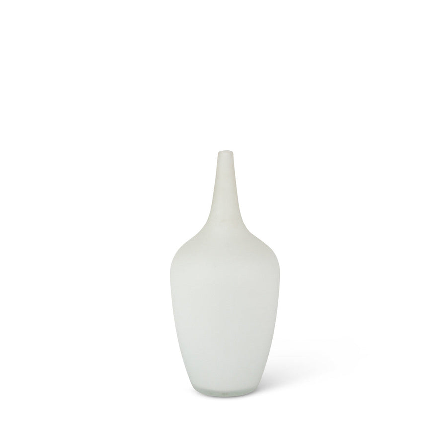 Opaque Glass Vase, 14"