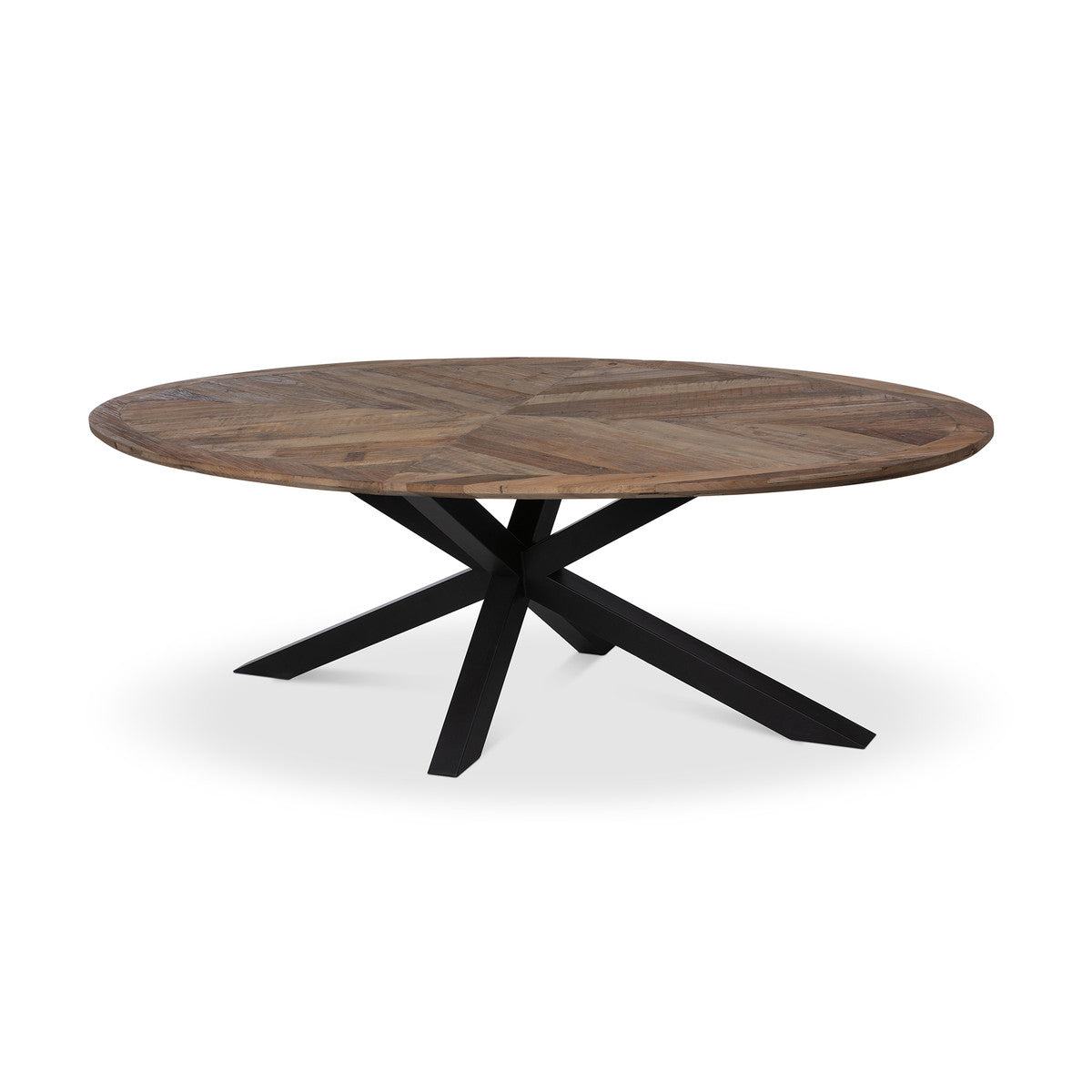 Nolan Crossed Leg Oval Dining Table