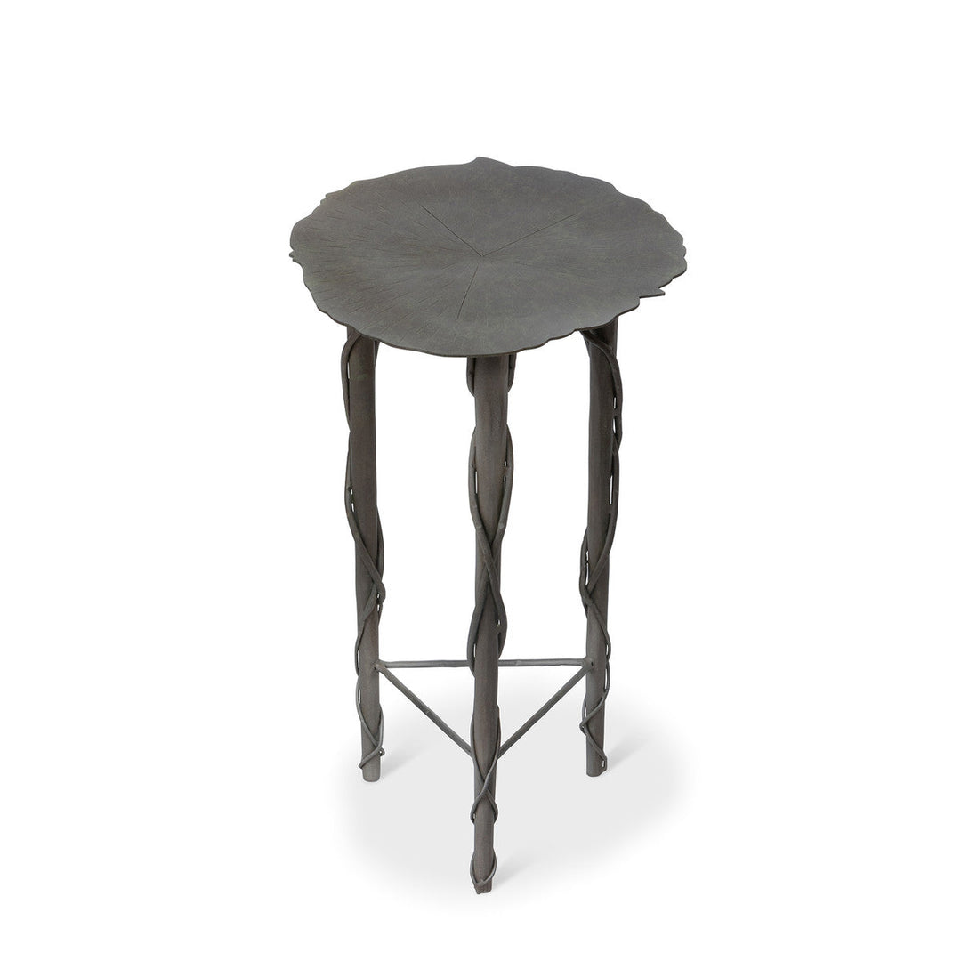 Lily Pad Accent Iron Table