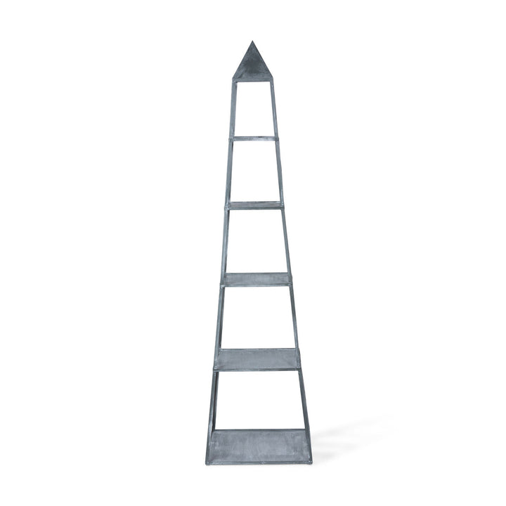 Stackable Galvanized Obelisk