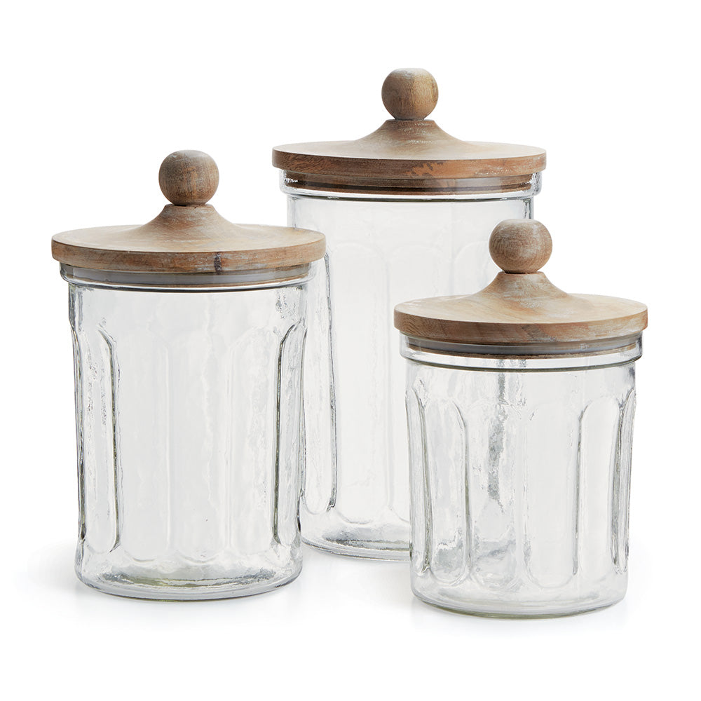 Olive Hill Canisters, Set of 3