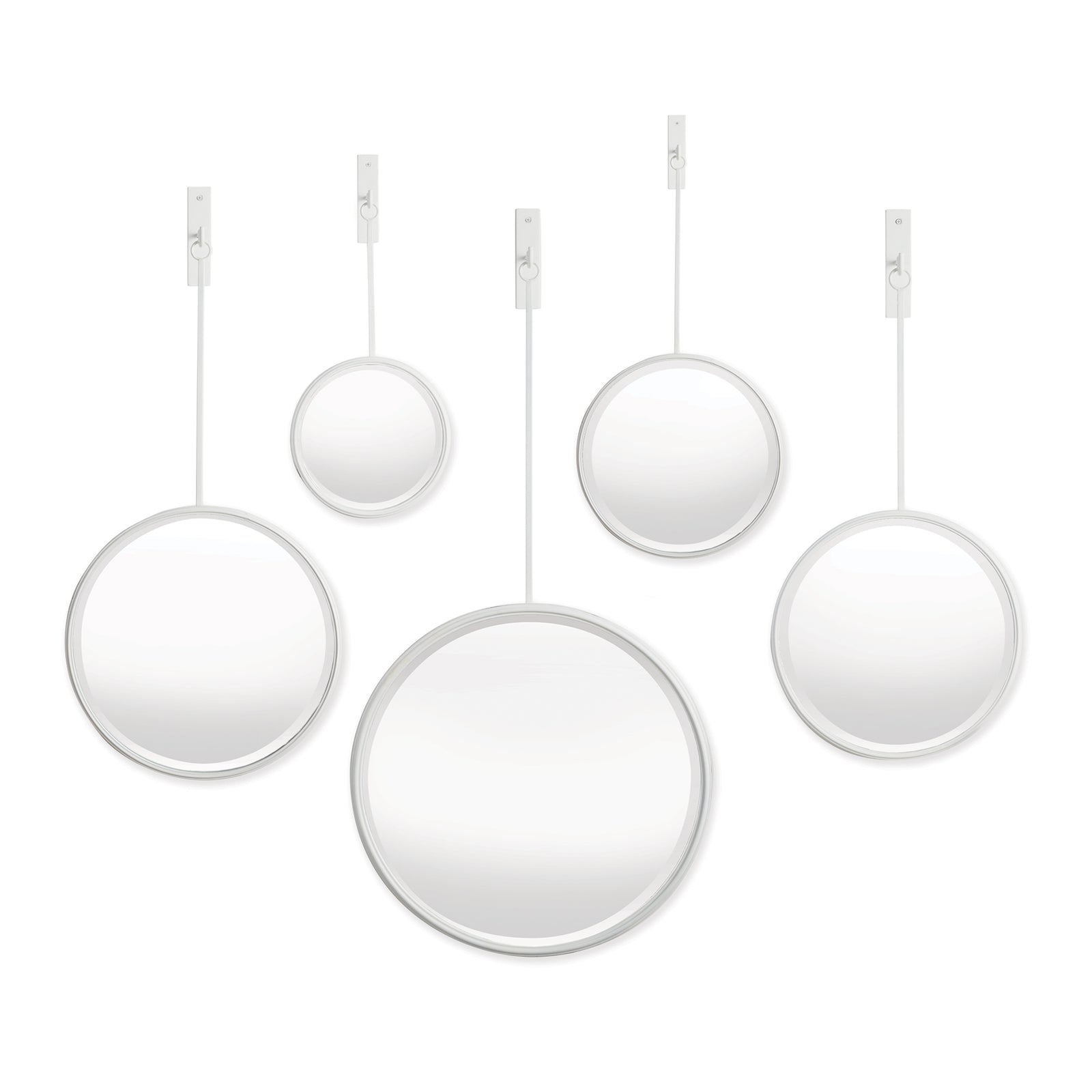 MAISON NOIR PENDULUM MIRRORS, SET OF 5