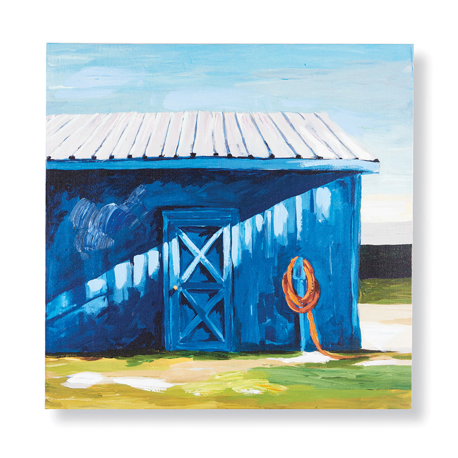 The Blue Barn by Nancy B. Westfall