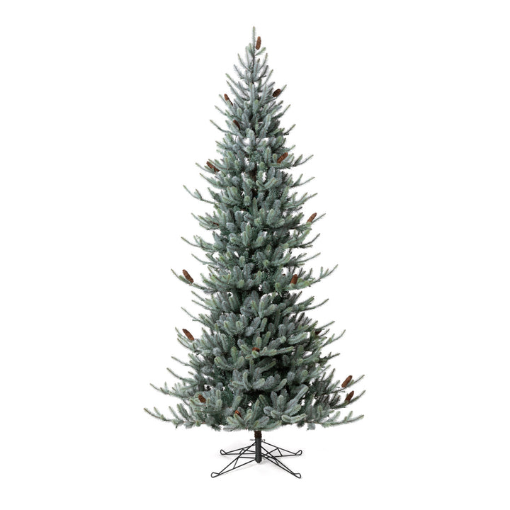 9' Park Hill Slim Line Blue Spruce LED Lights