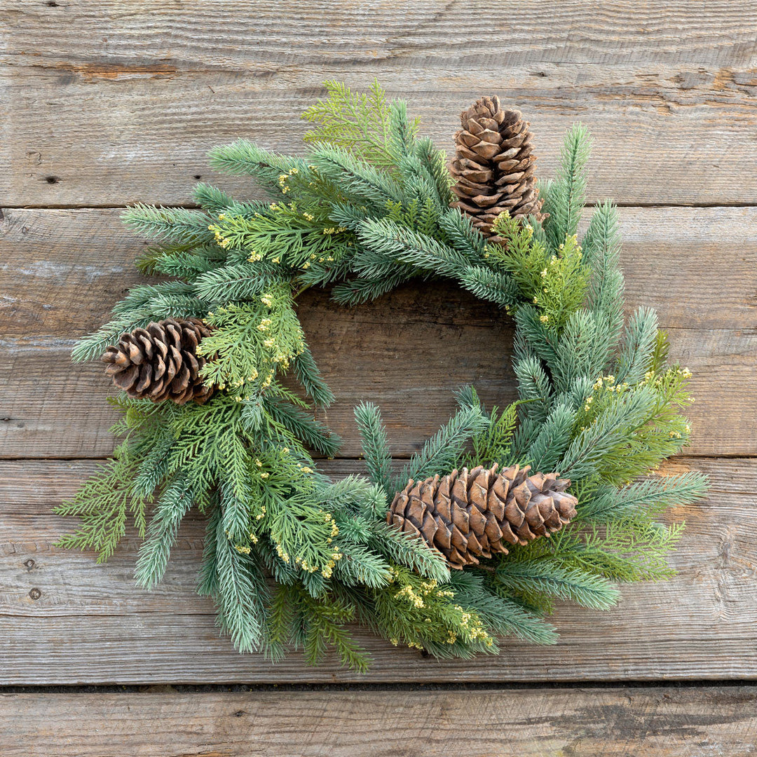 Mixed Evergreen Wreath
